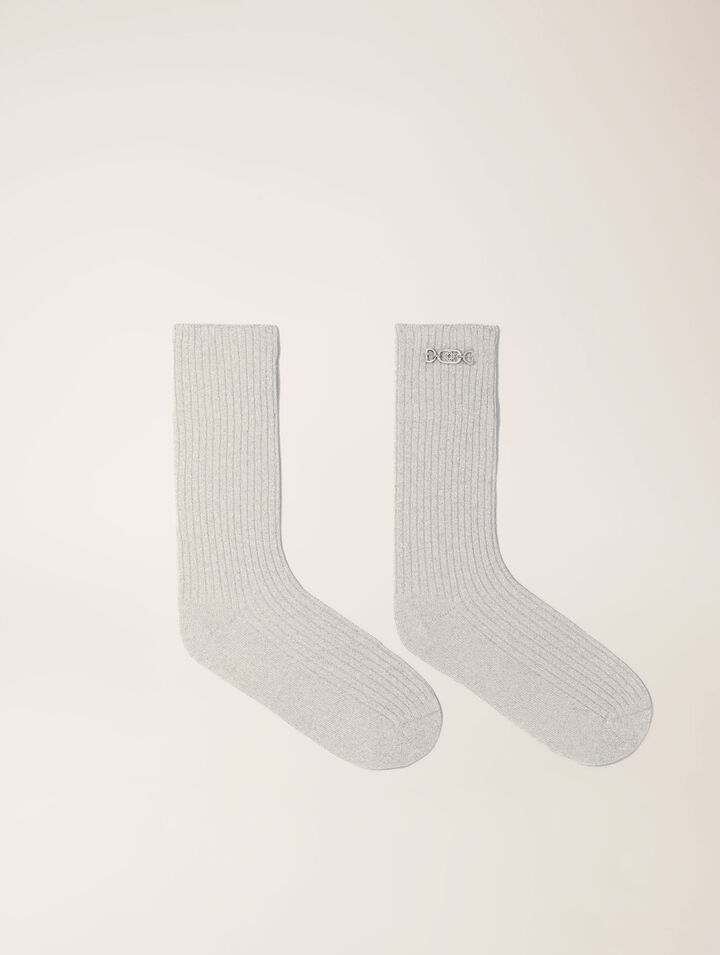 Lurex socks
