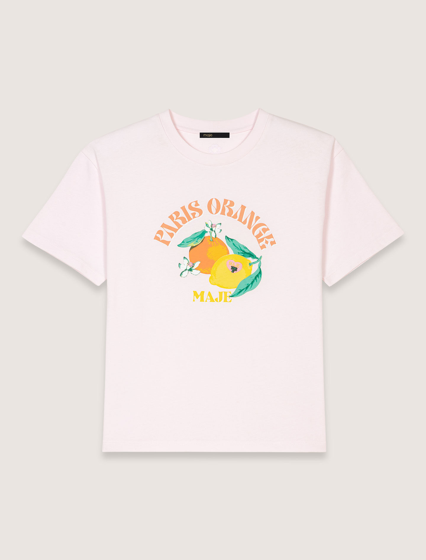 Paris Milan T-shirt White For Women | Maje