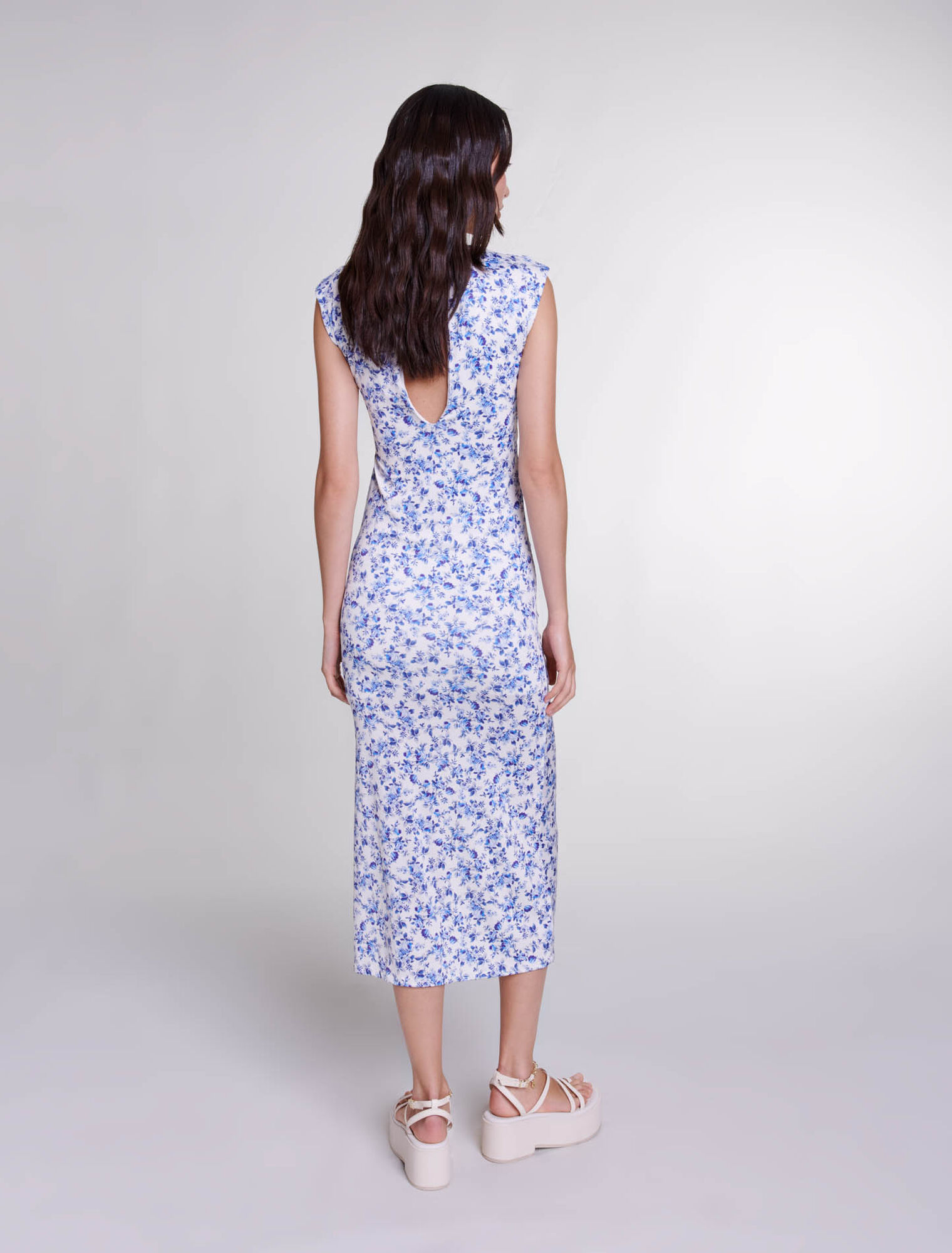 Patterned maxi dress