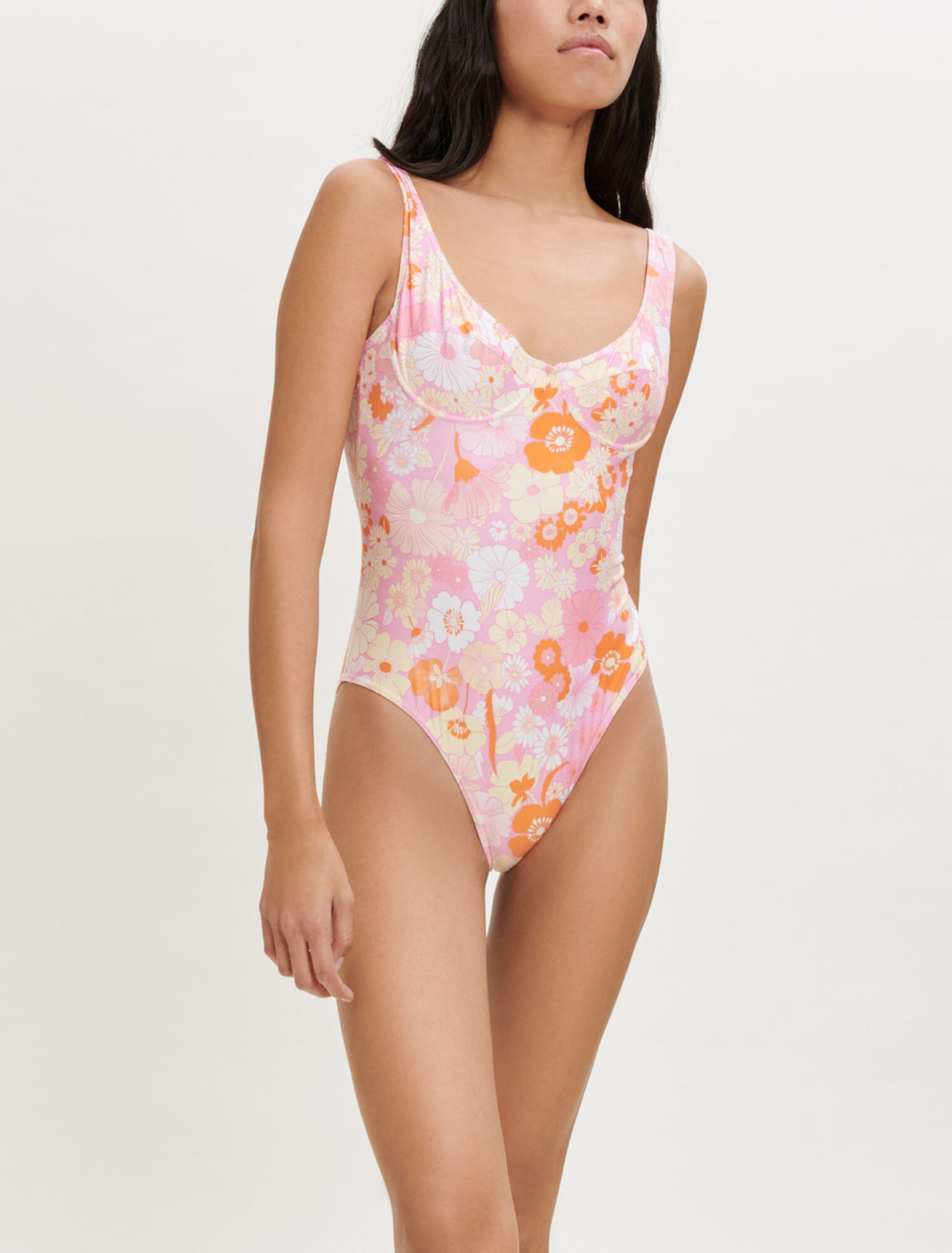 Printed one-piece swimsuit  Printed one-piece swimsuit