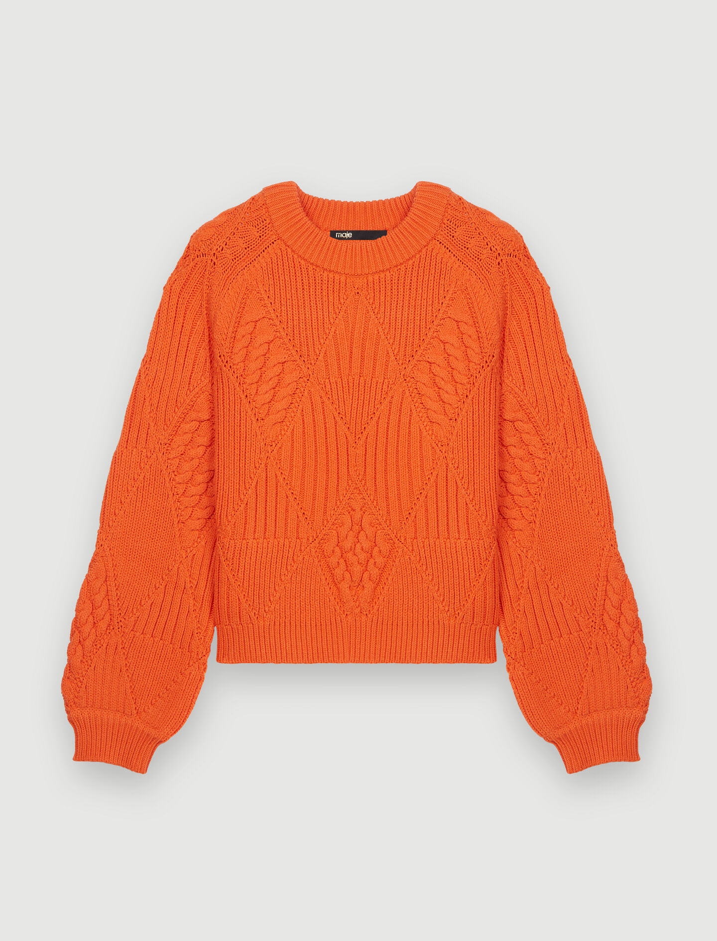 MAJE 売れ筋商品|||マージュ ニット&セーター アウター レディース Sweaters Orange Sites-Maje-US-Site