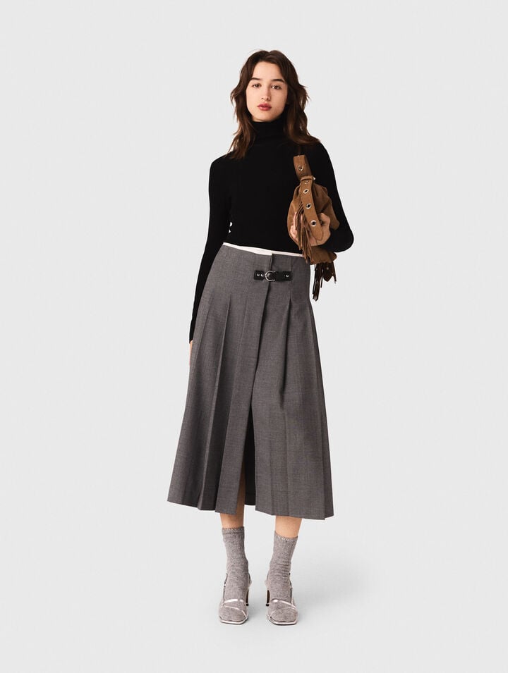 Long pleated skirt Long pleated skirt