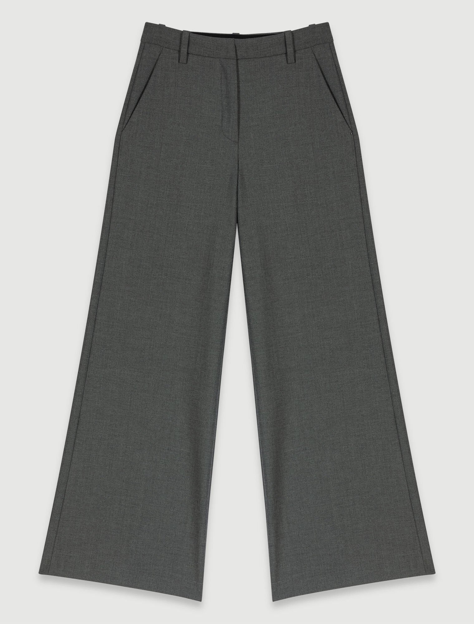 Wide-leg trousers
