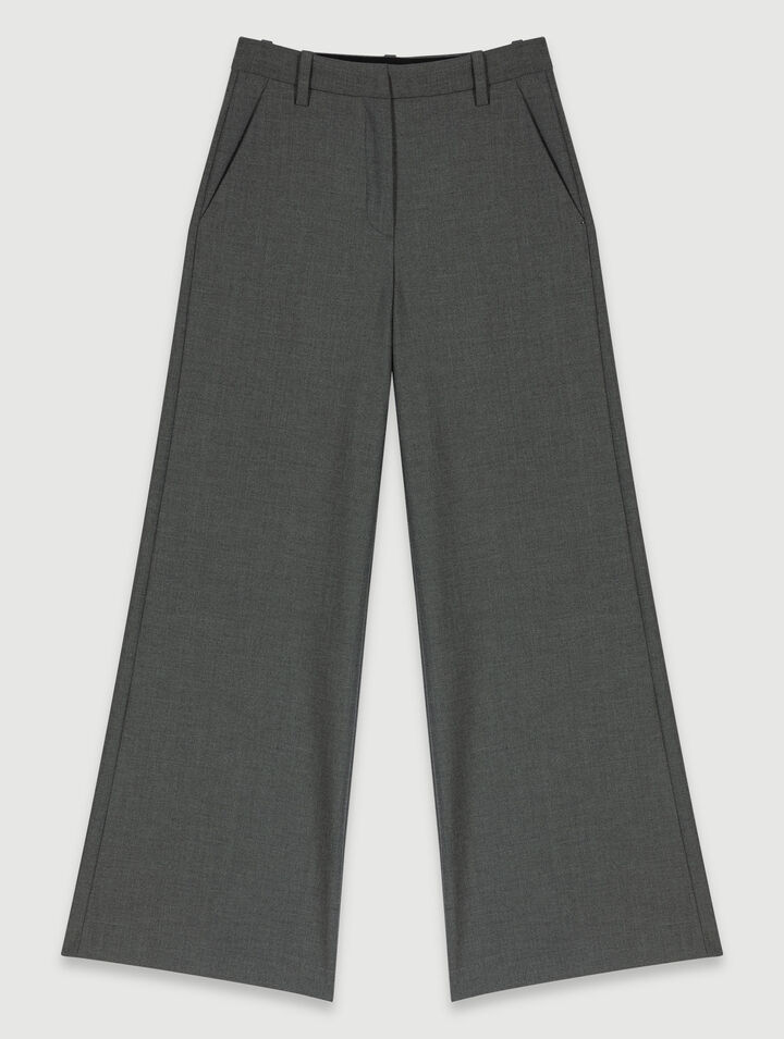 Wide-leg trousers