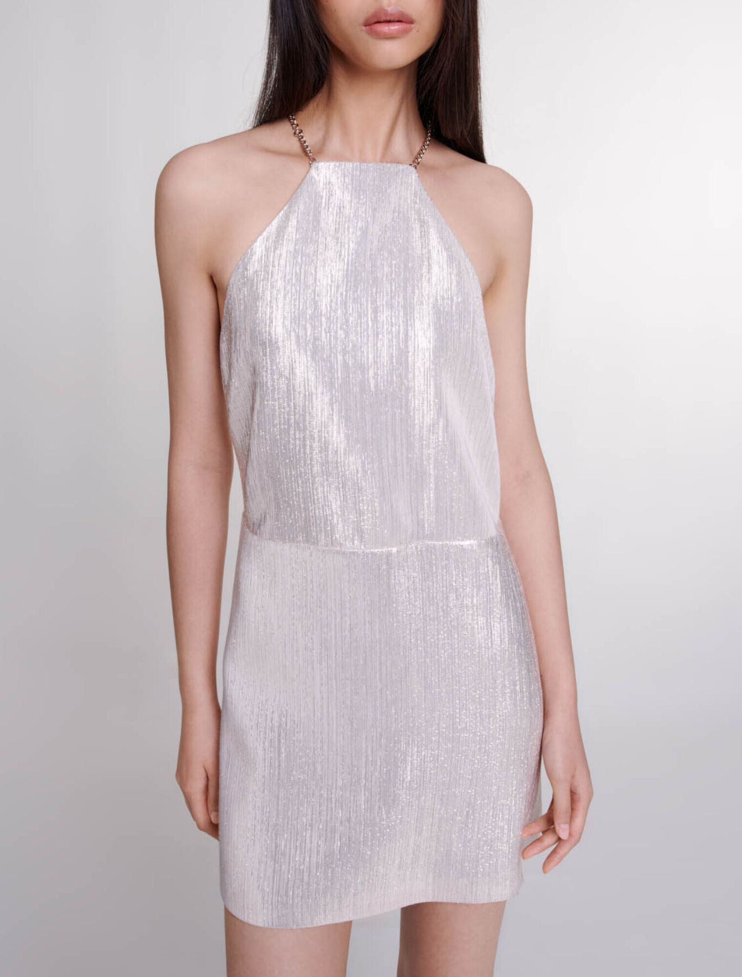 Short metallic dress