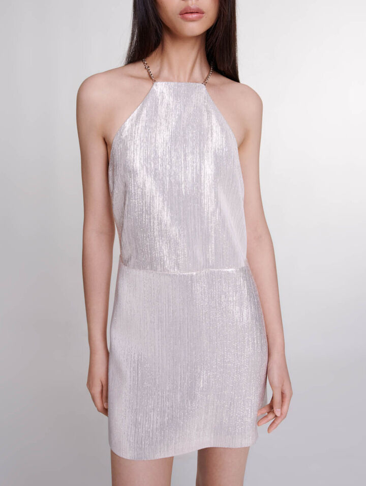 Short metallic dress