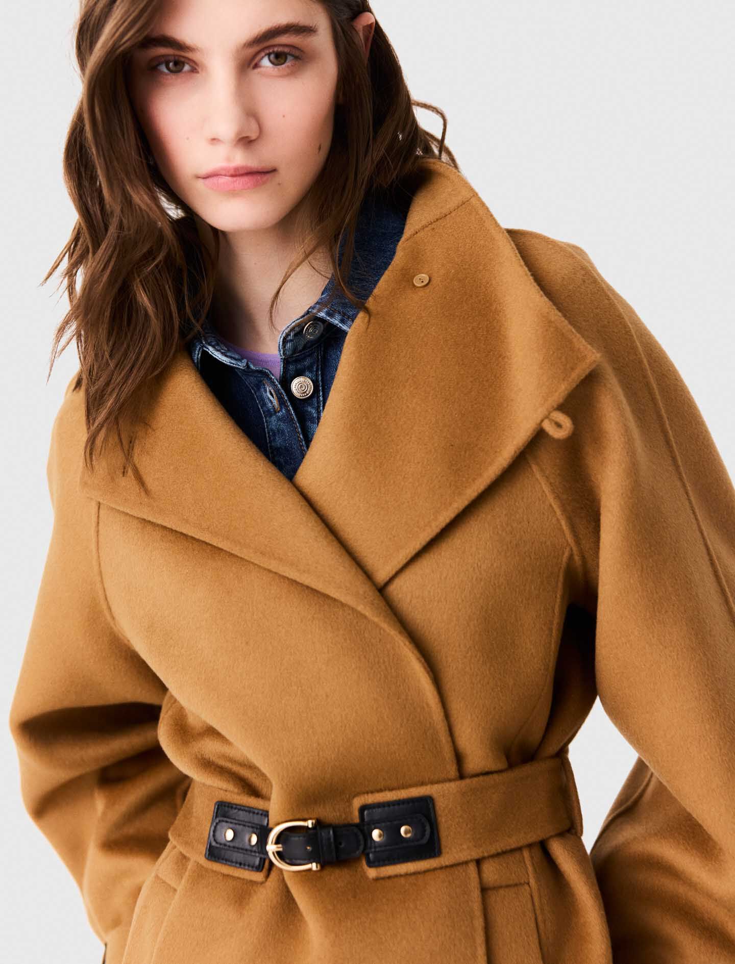 Belted Mid-Length Coat
