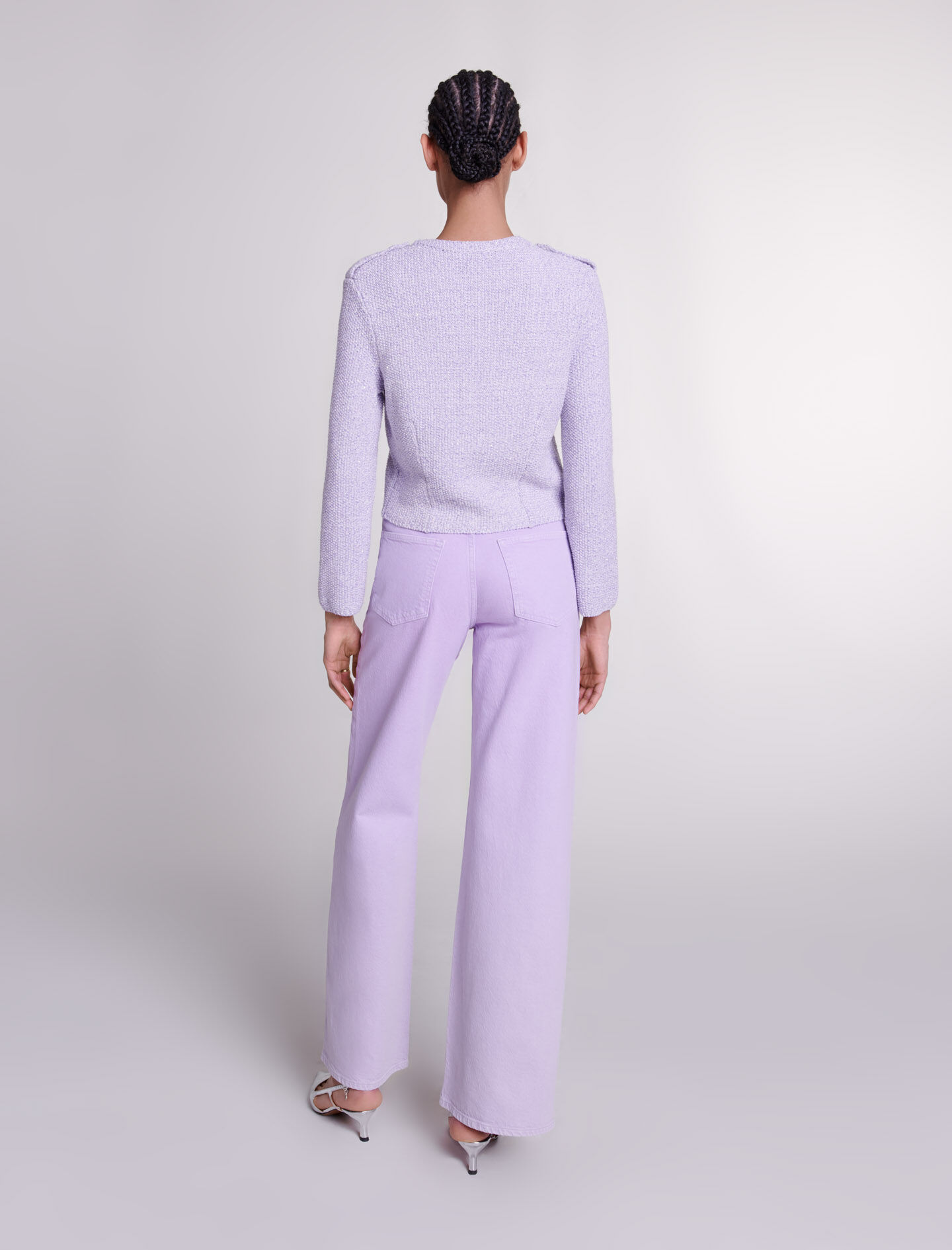 【新品未使用】MURRAL embroidered tulle cardigan MURRAL/ミューラル】EX.embroidered tulle cardigan/エンブロイ