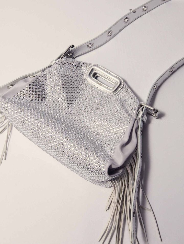 Miss M Mini rhinestone bag