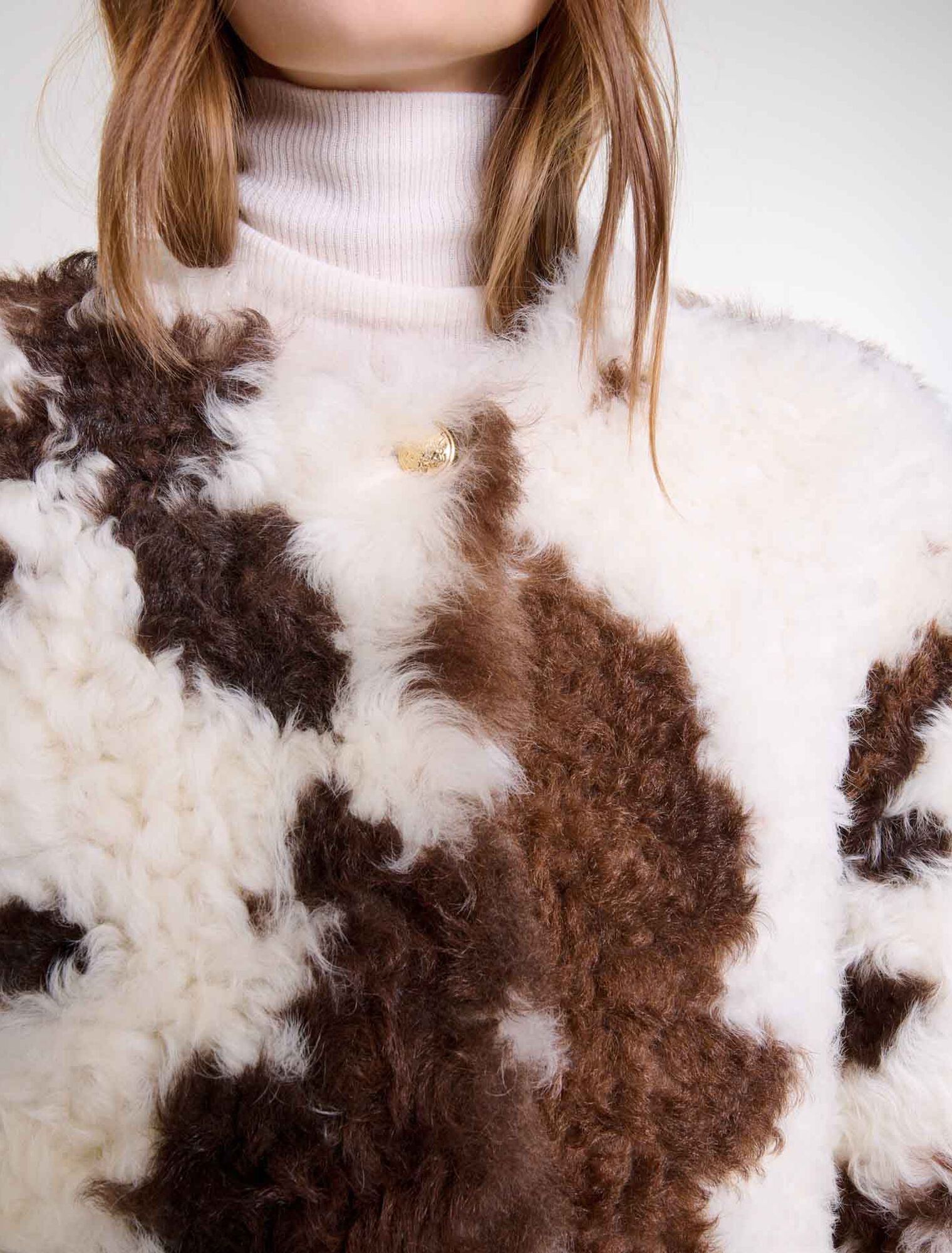 Reversible shearling