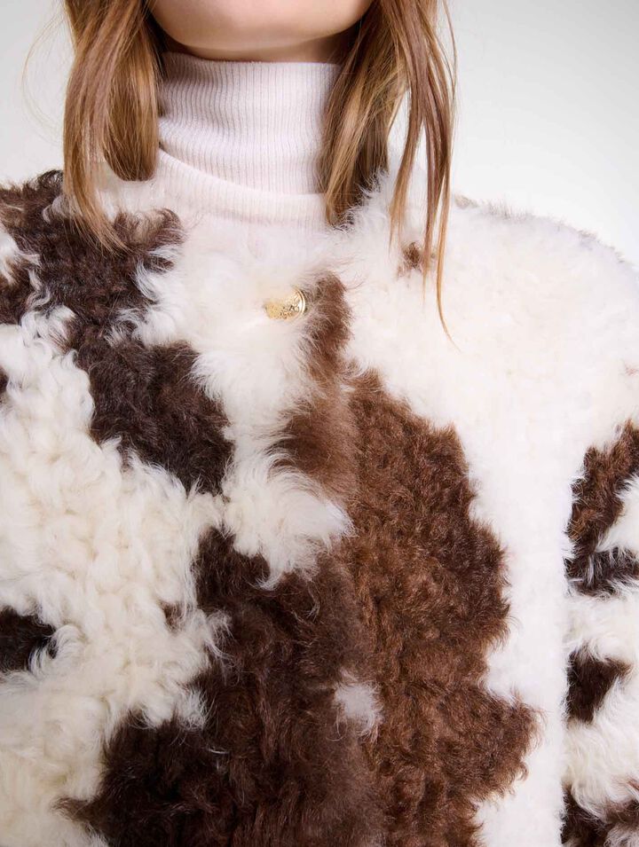 Reversible shearling