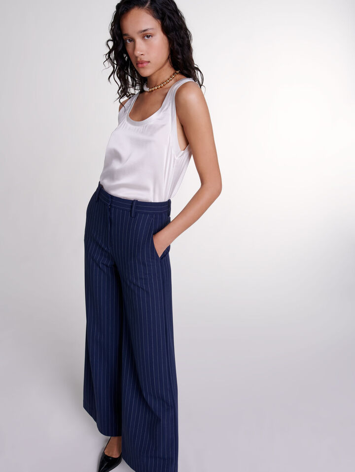 Striped trousers 