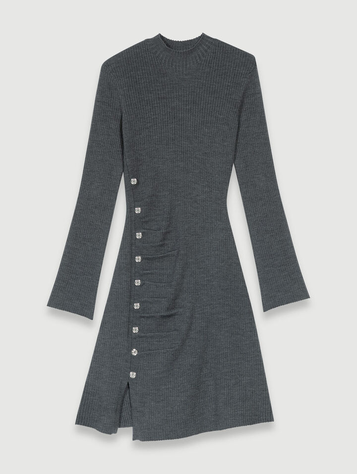 Short knit dress