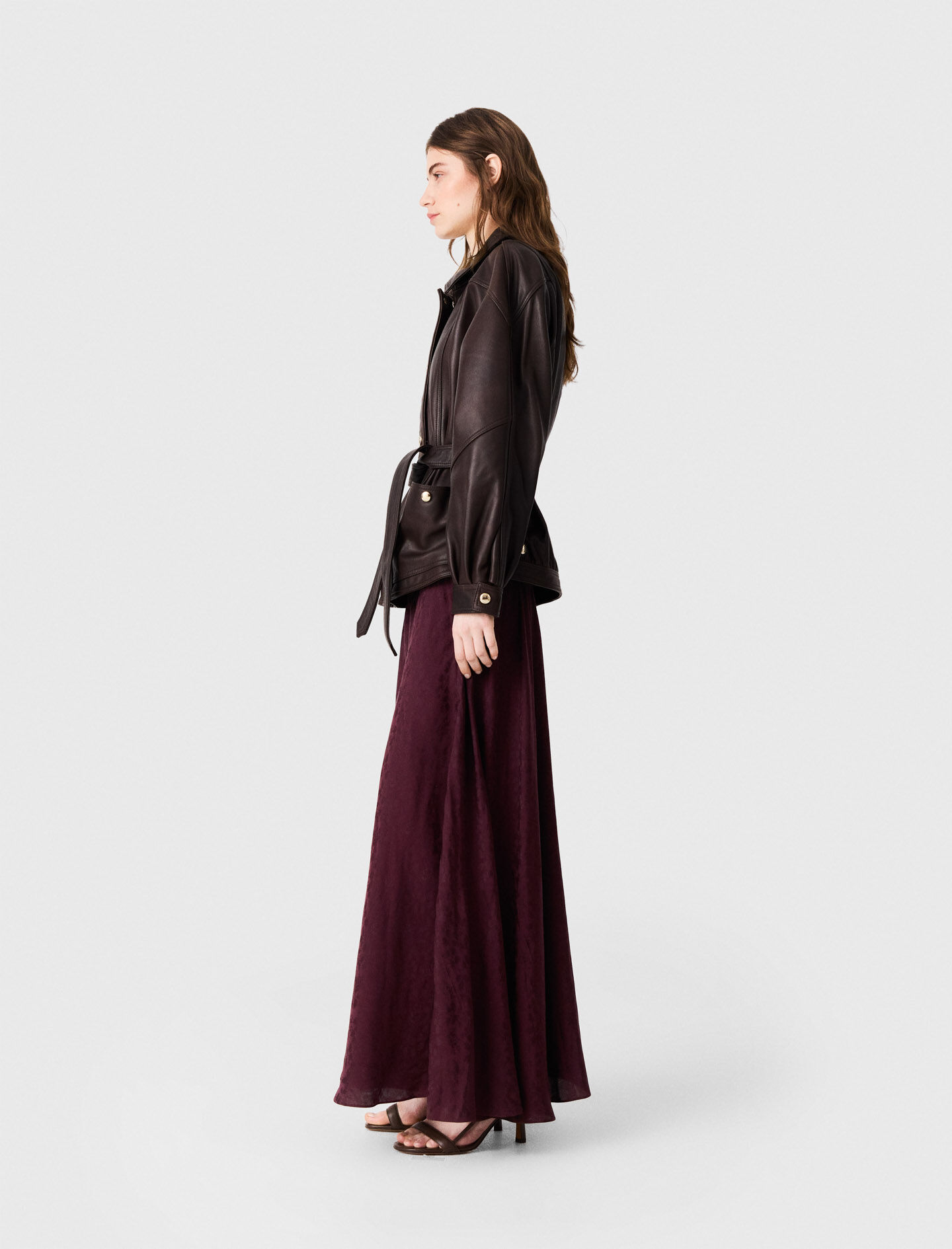 Oversize Gold-Button Jacket