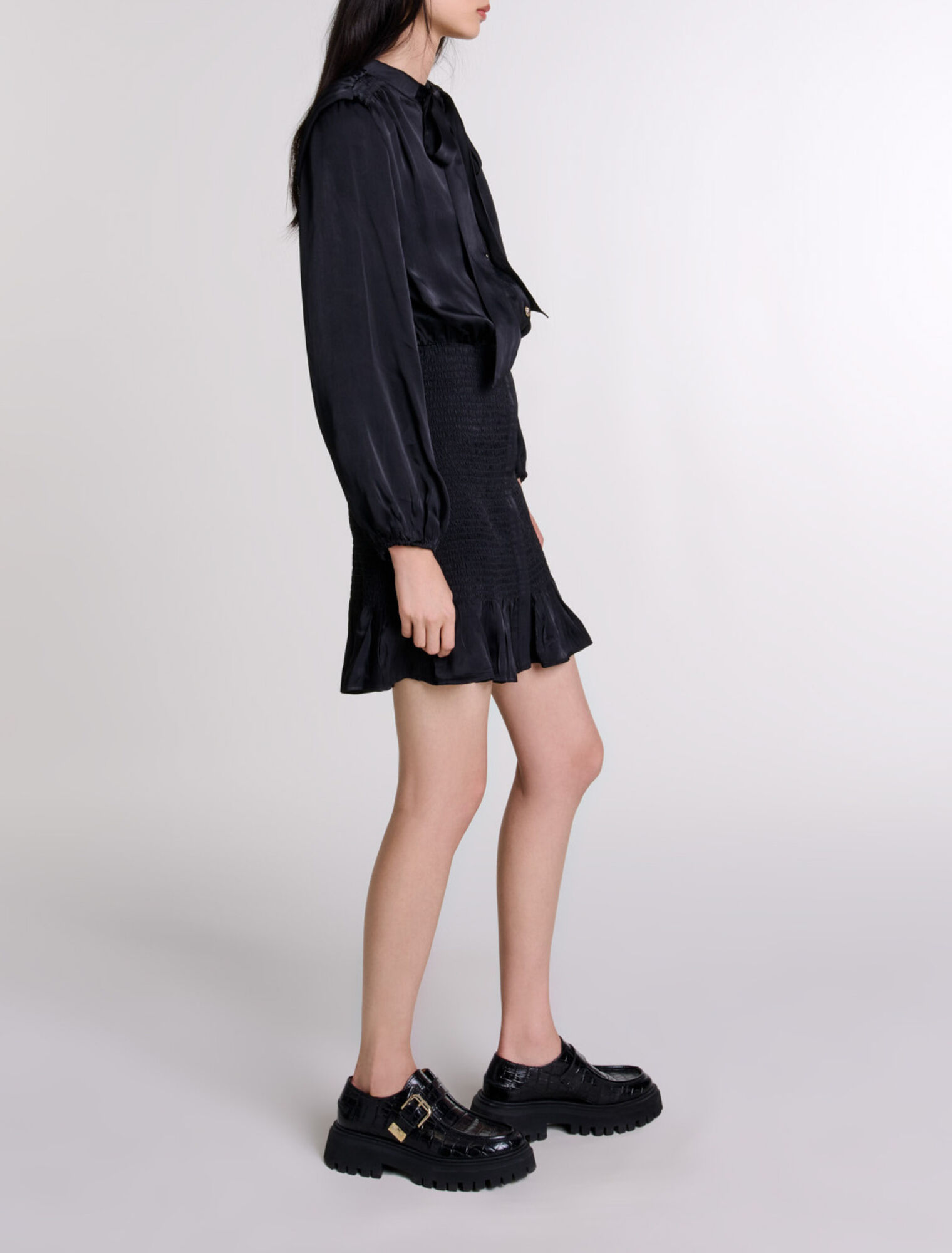 Short smocked dress
