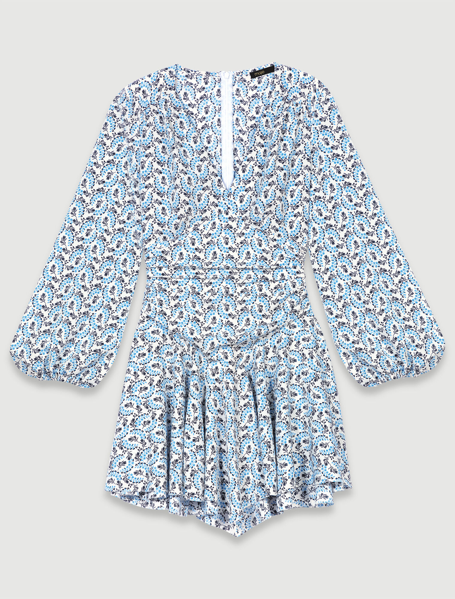 Short crepe dress