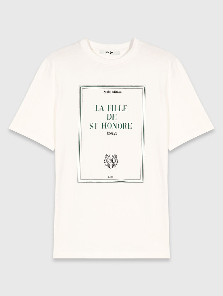 Oversized T-shirt with print