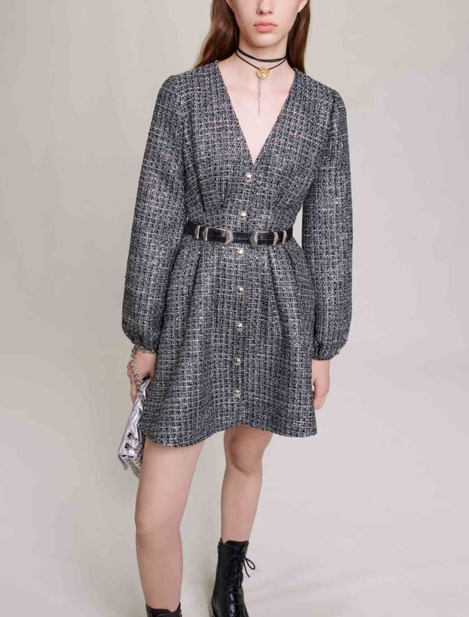 Short glittery dress