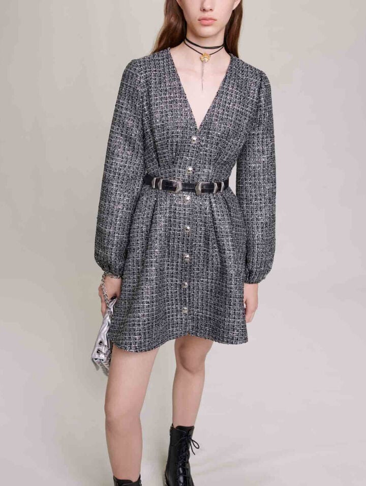 Short glittery dress