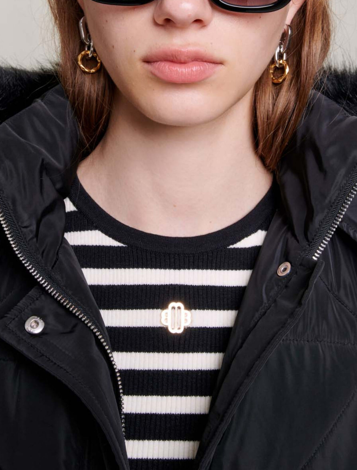 Long padded jacket