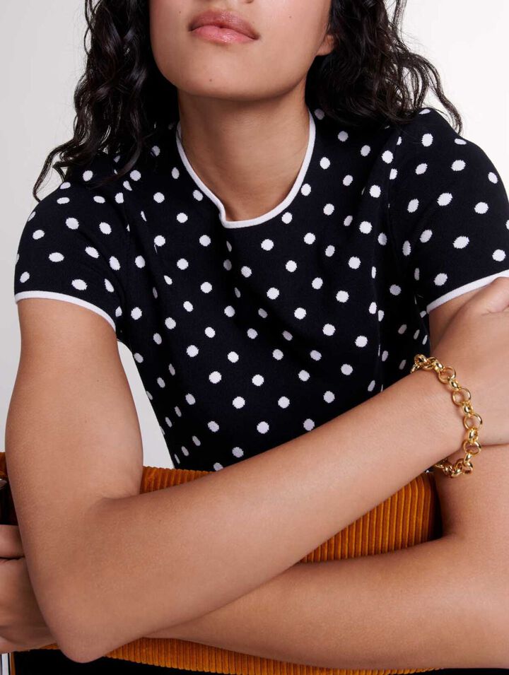 Fancy knit top 