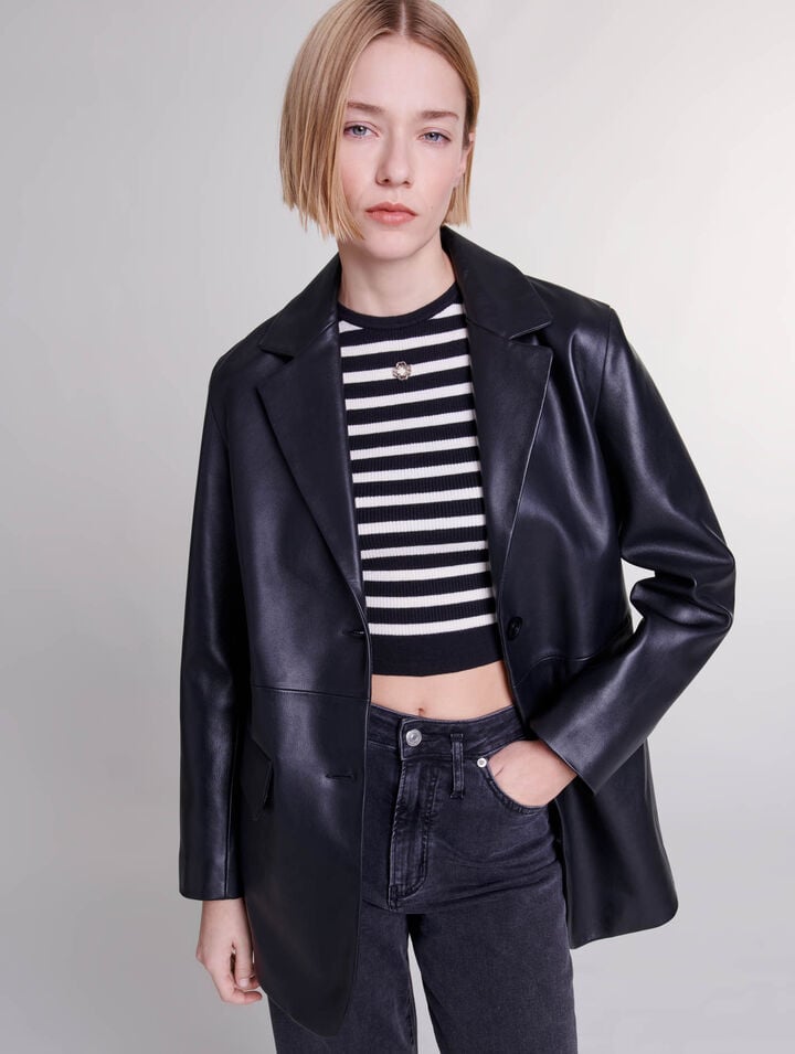 Leather jacket