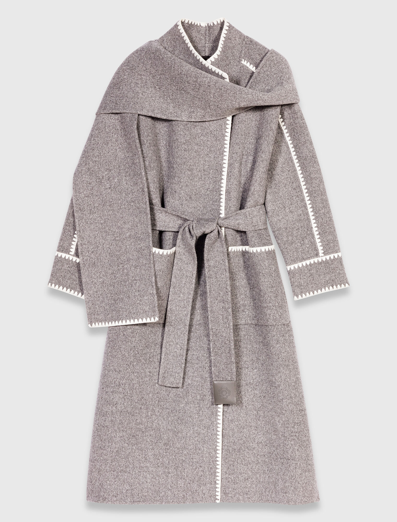 Long double-faced coat