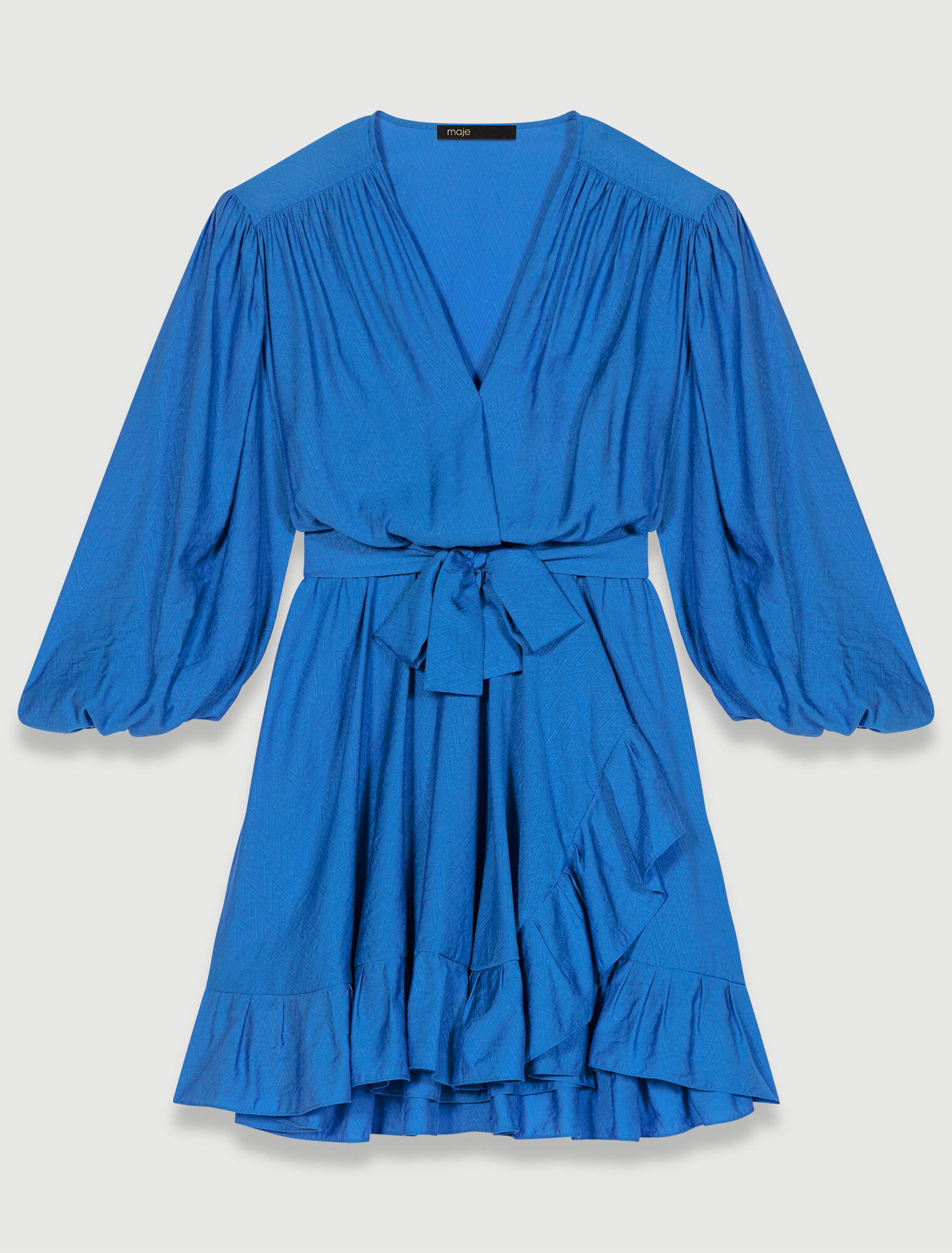 Short ruffled dress