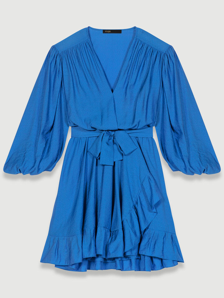 Short ruffled dress