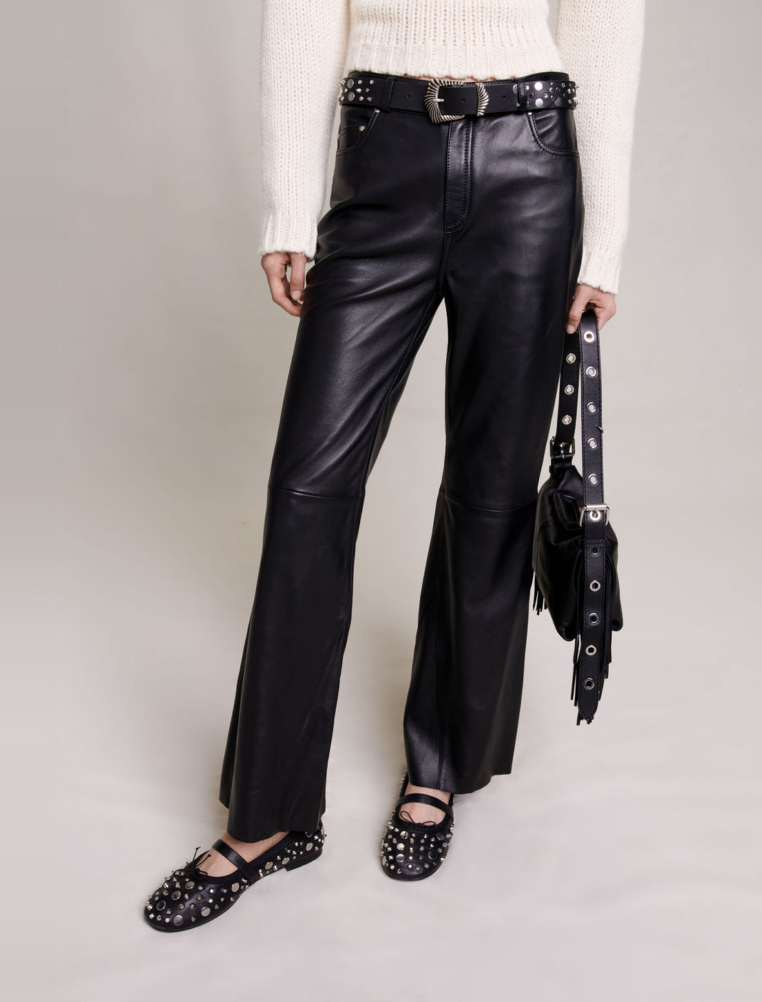 Leather trousers