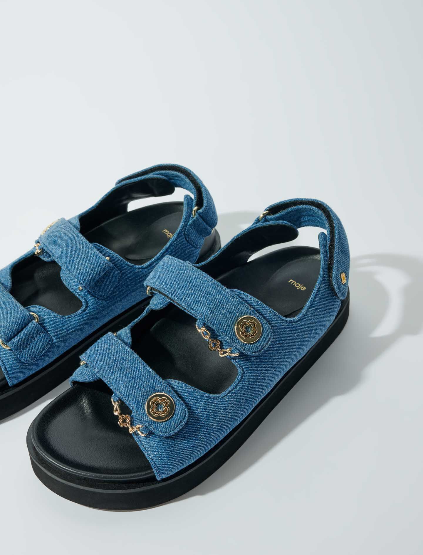 Jean sandal discount
