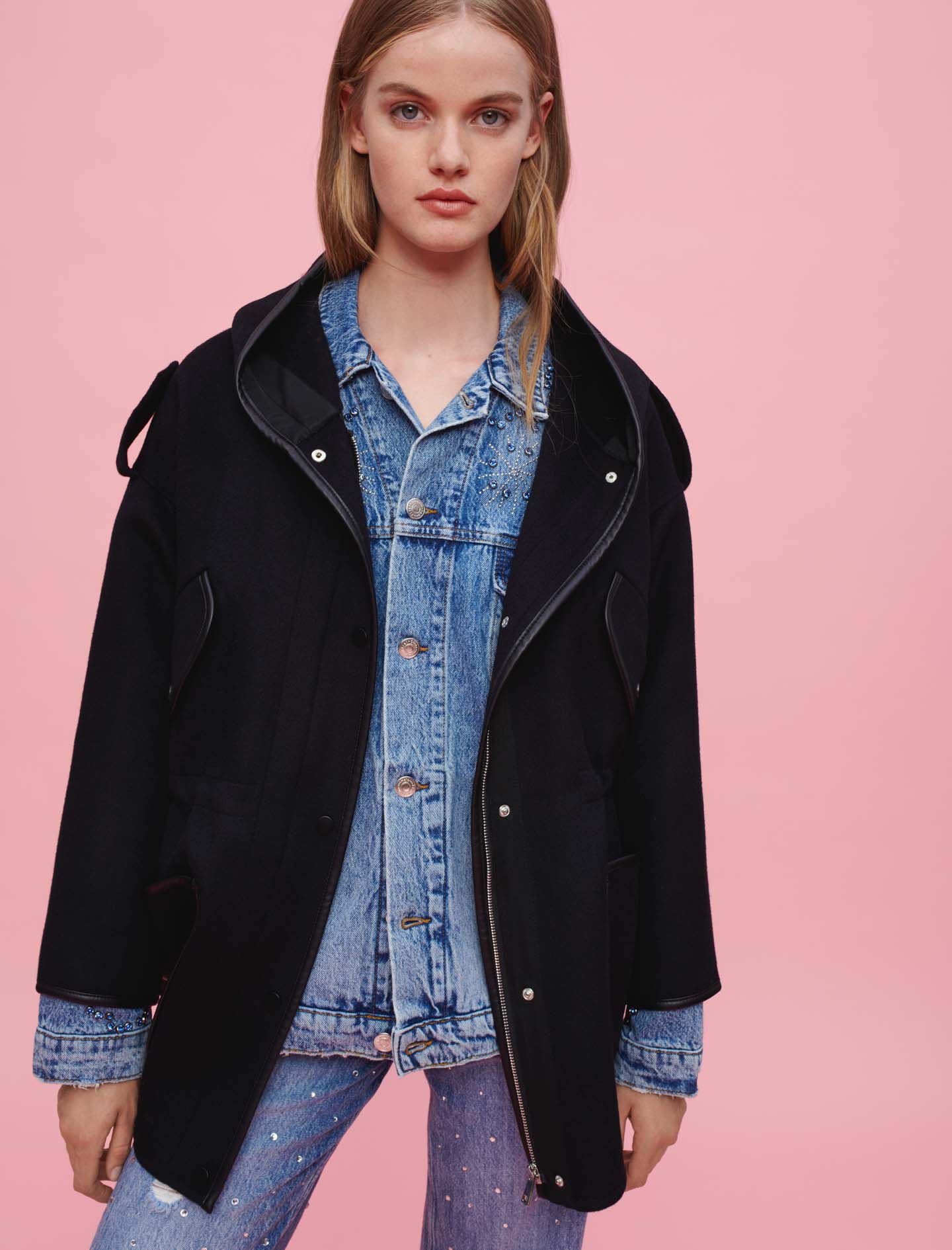 Maje oversize coat sales
