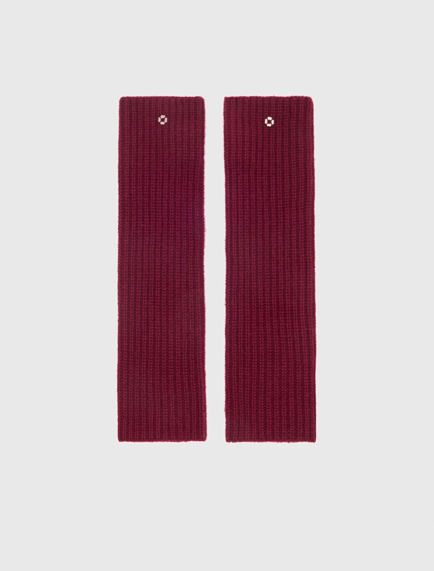 Wool and cashmere mittens