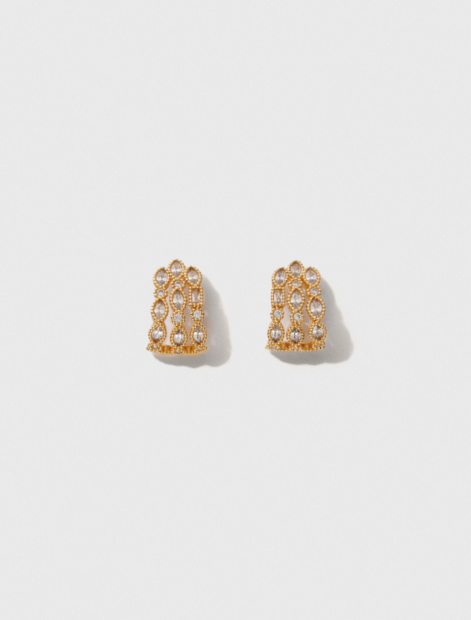 Rhinestone earrings