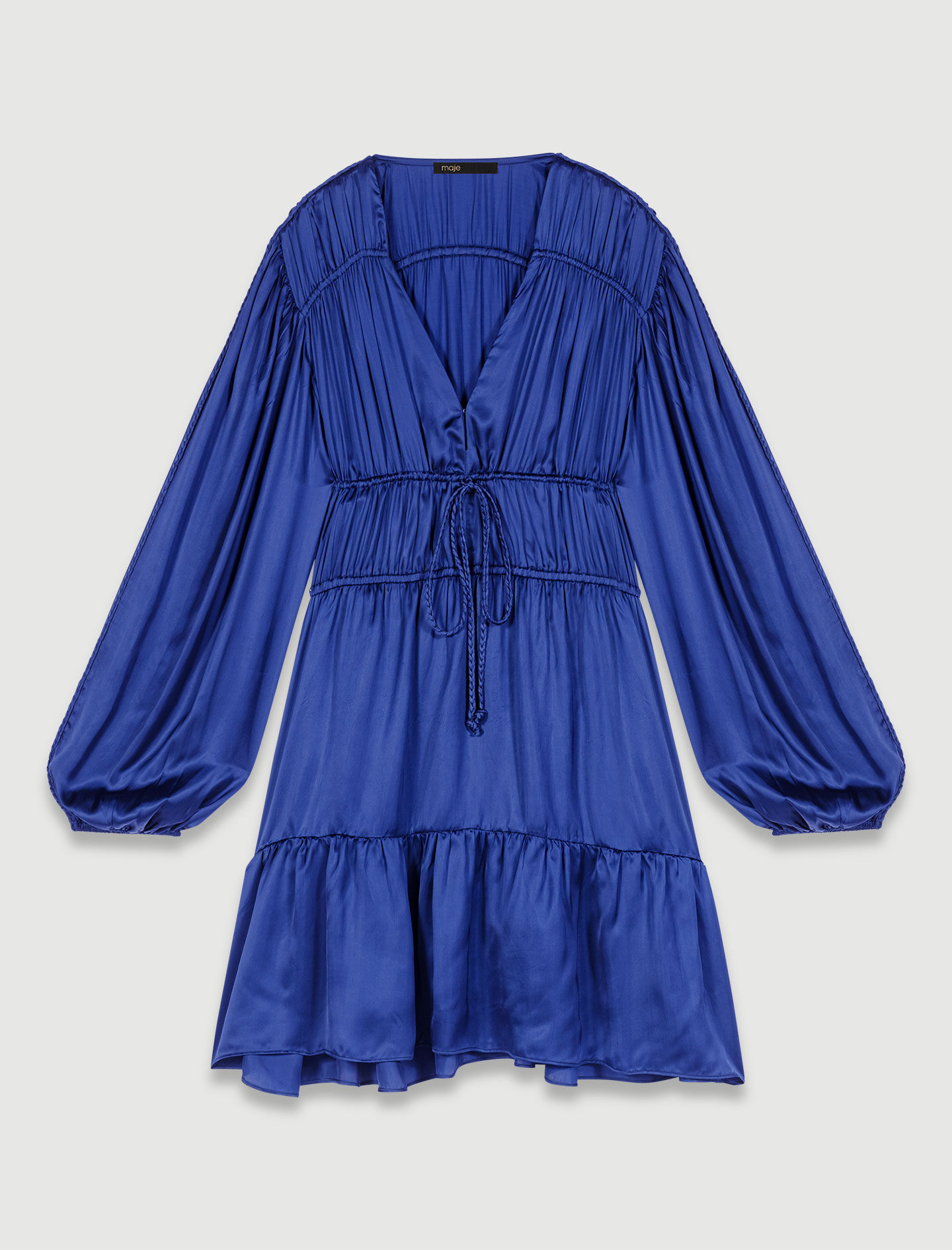 「大人気 新入荷 新品」に該当するファッション通販 Short dress satin-look ネイルチップ・付け爪