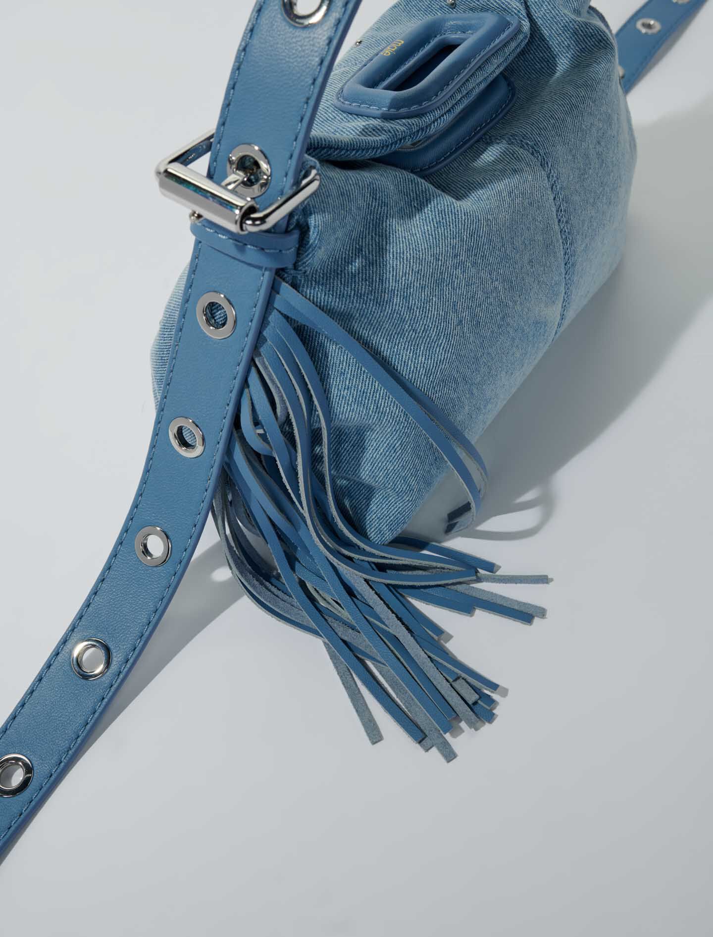 MAJE ■ デニム ミニ MISS M バッグ Miss M Mini denim bag