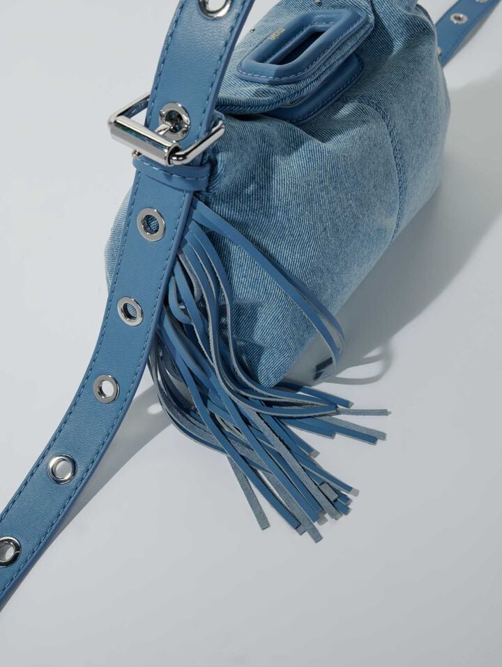 Miss M Mini denim bag