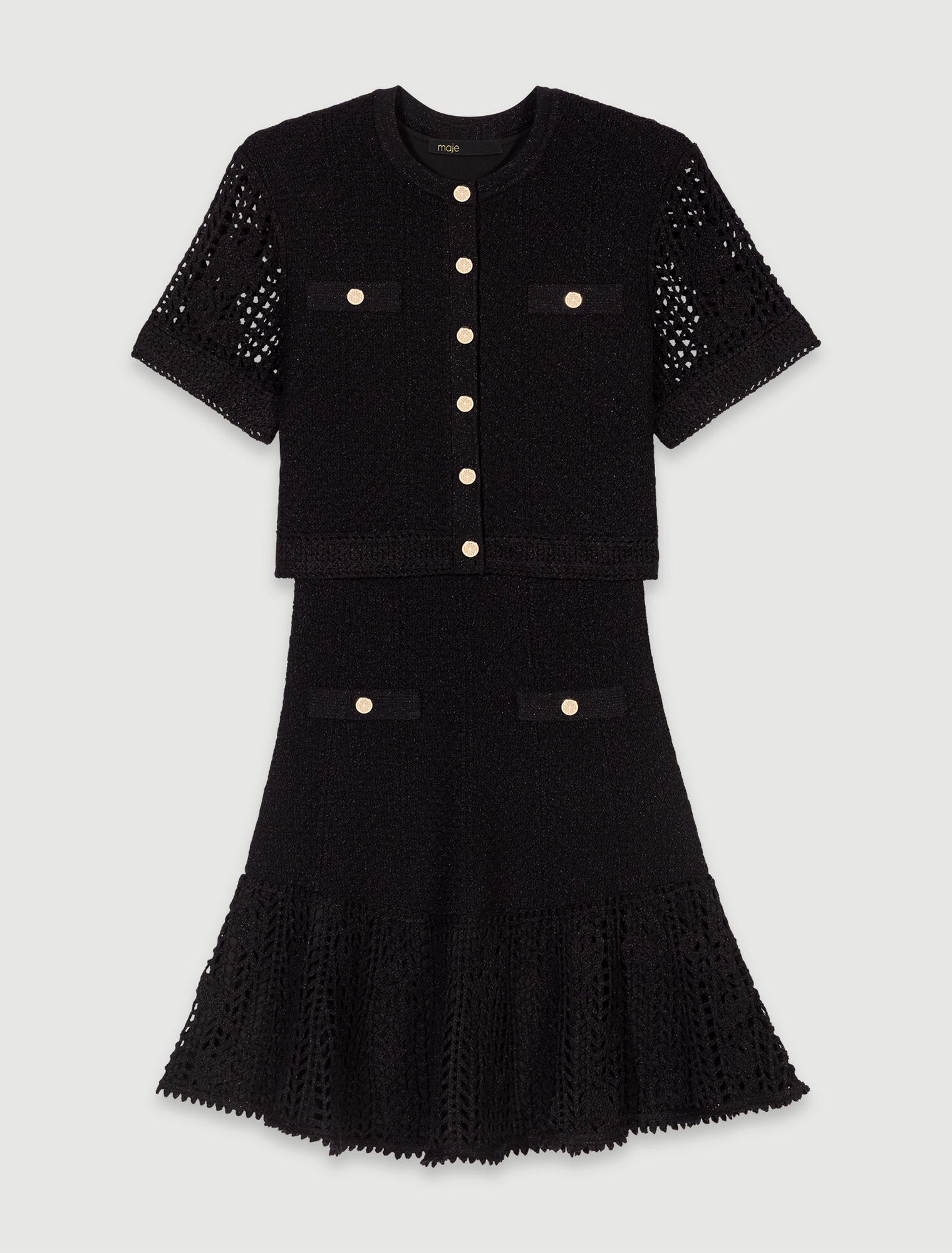 2-in-1 crochet dress