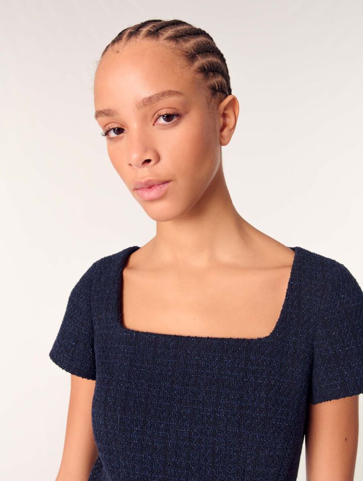 Mini tweed dress