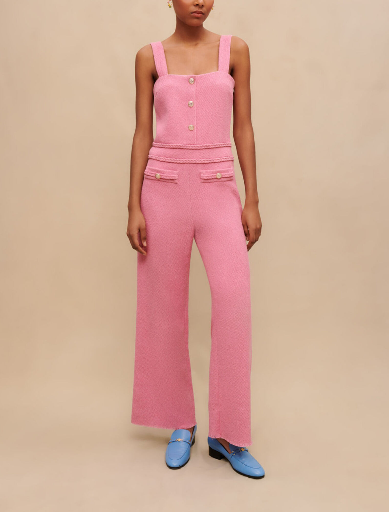 Tweed pant suit