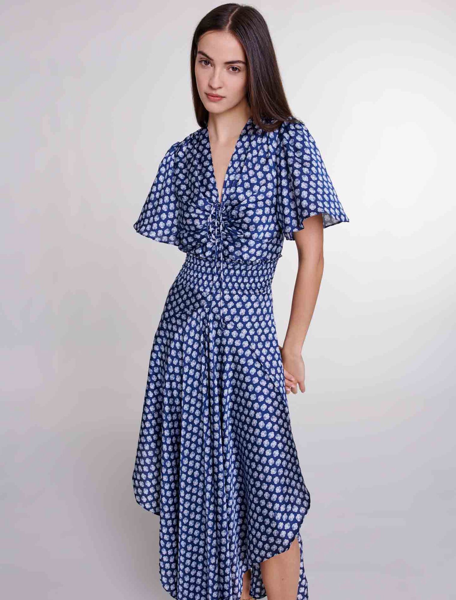Patterned maxi dress