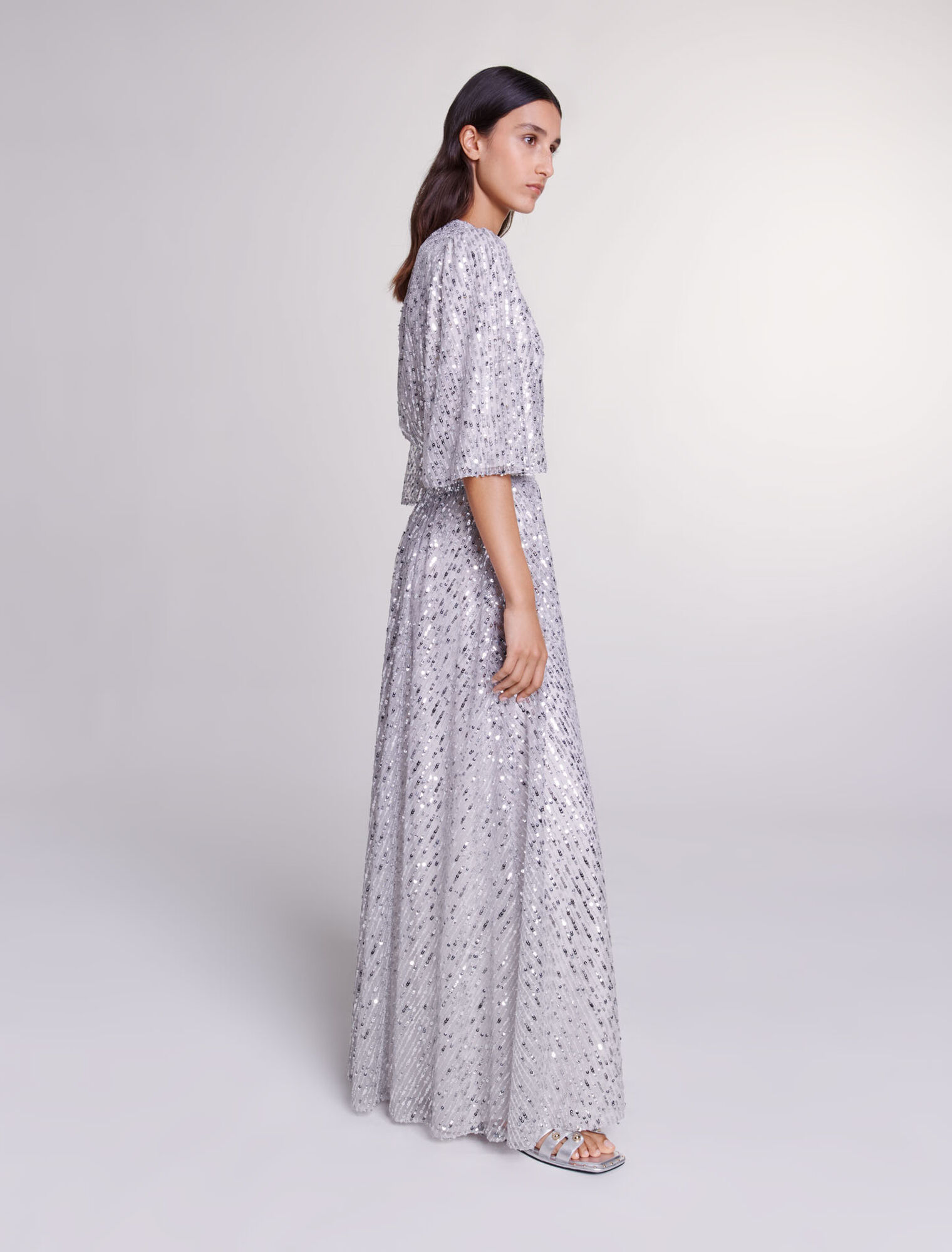 Sequin maxi dress