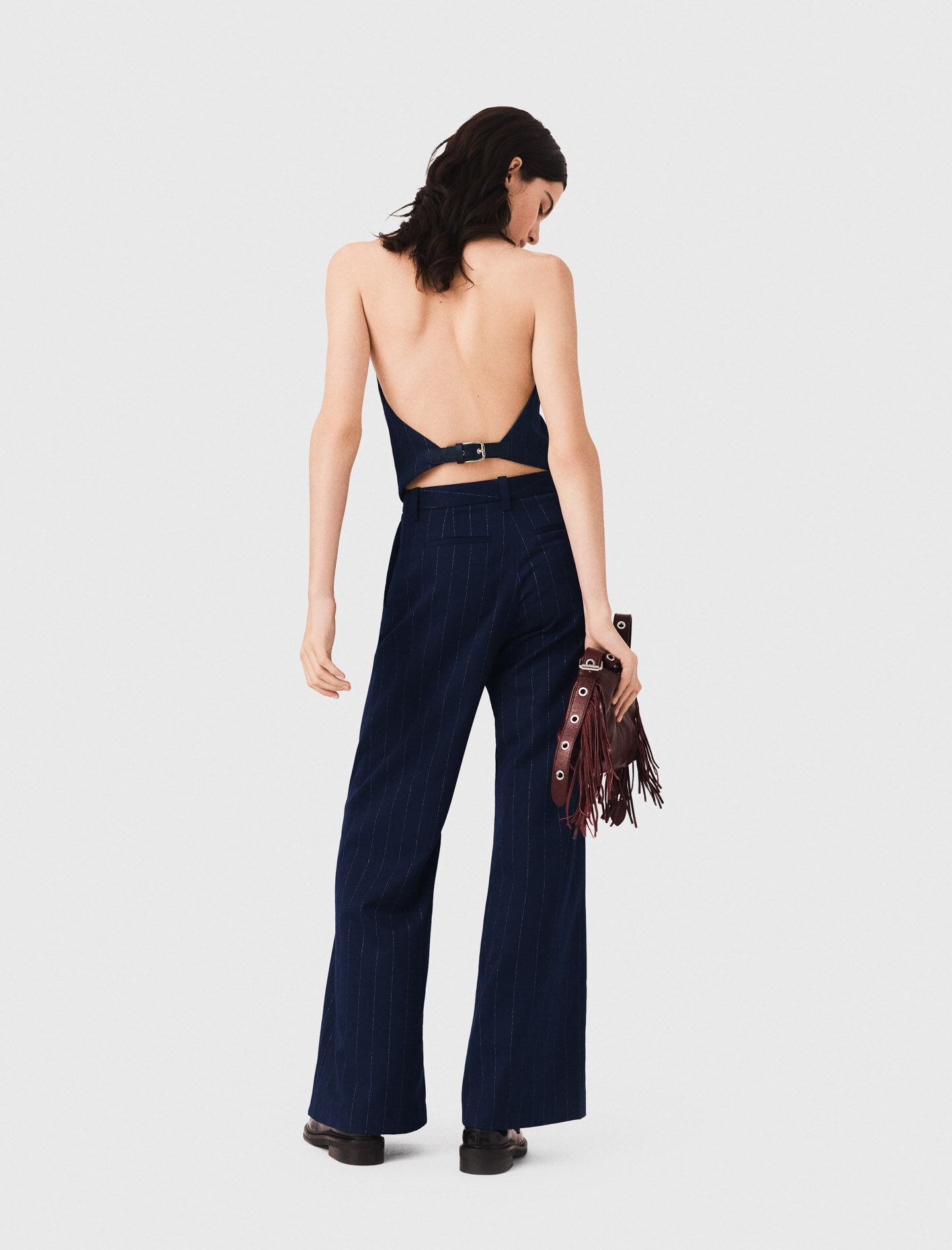Tailored Backless Top