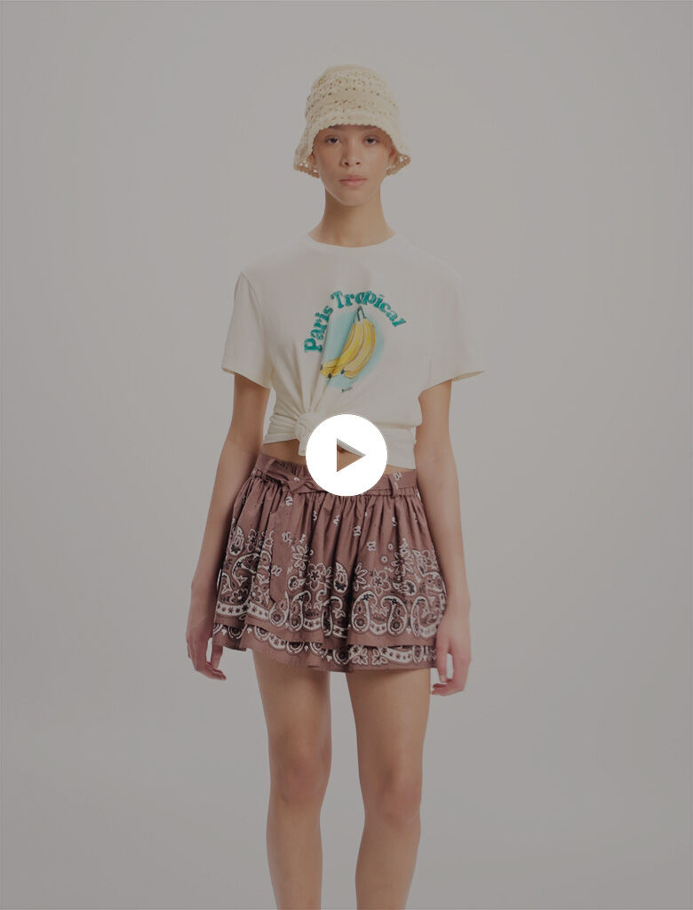 majeページ Graphic t-shirt White For Women | Maje