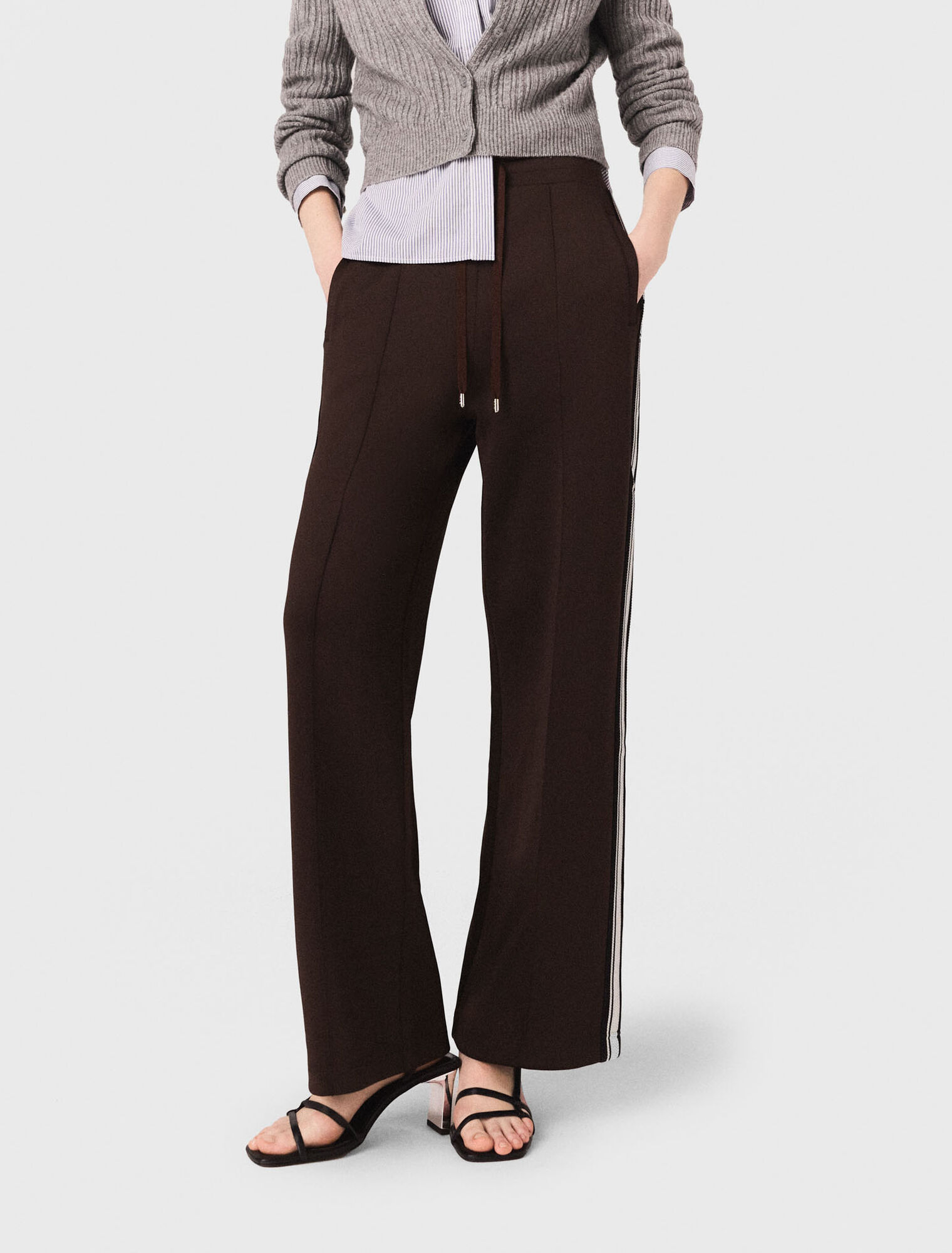 Straight-striped trousers Straight-striped trousers