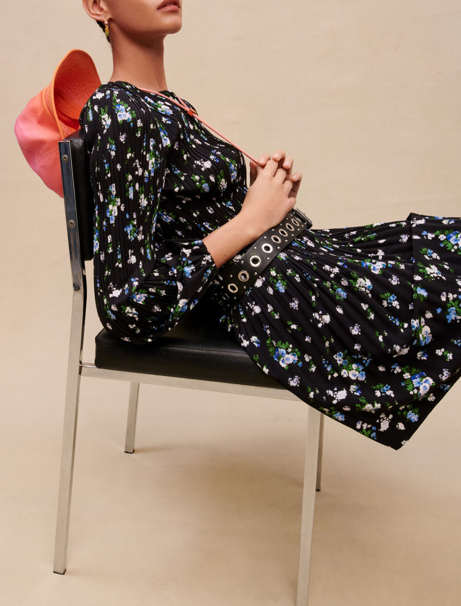 Floral-print dress