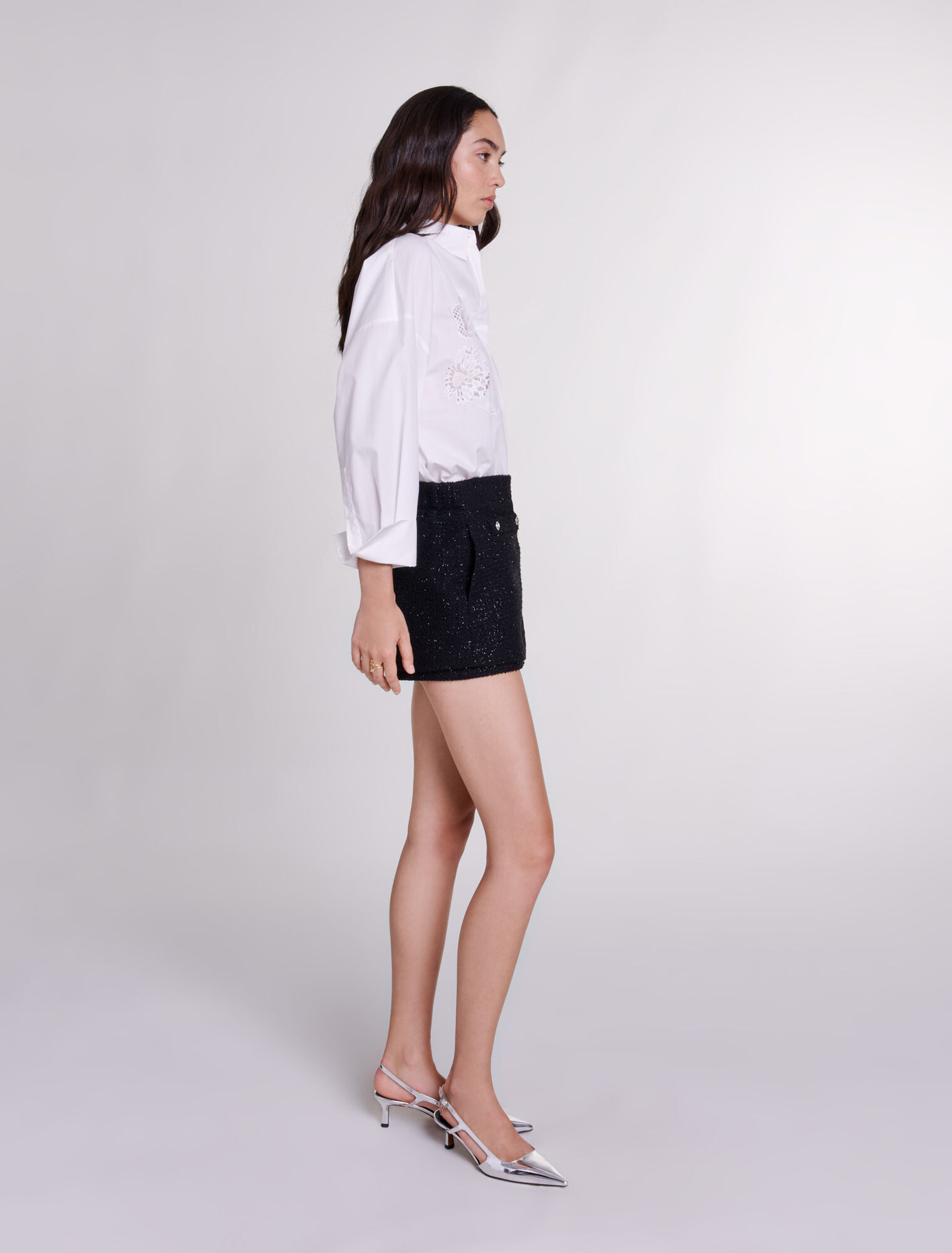 Tweed shorts