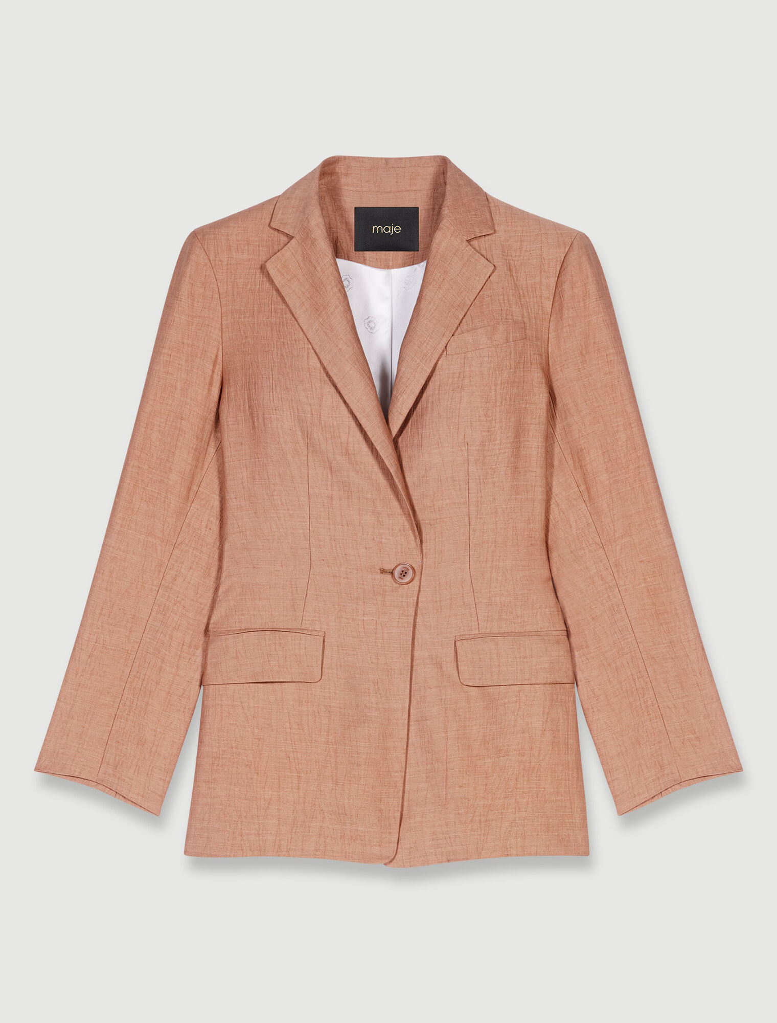 Linen suit jacket