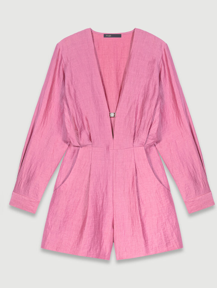 Linen playsuit