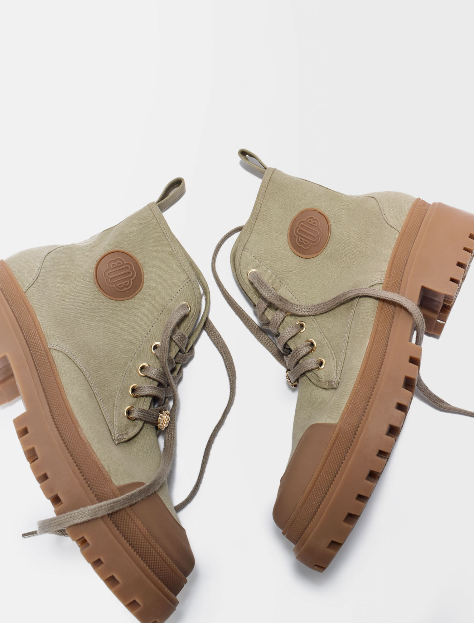 Fabric boots
